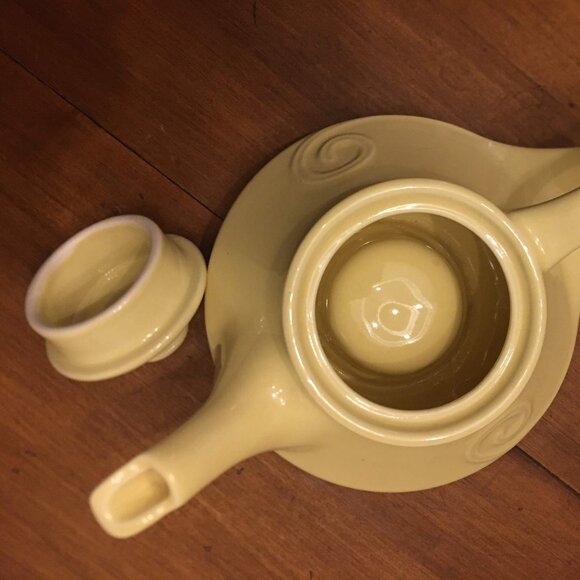 1940's "Atomic Age" Ohio Pottery Musical Teapot - Picture 7 of 7